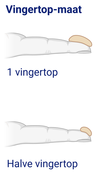 vingertop maat